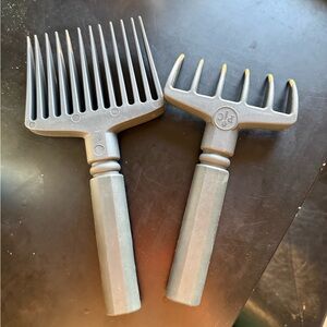 Pampered Chef Gray Meat Tenderizer Set